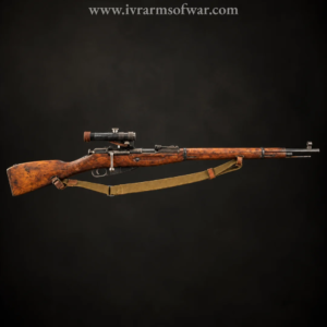 NL Deco - M1891 Mosin Nagant Sniper rifle! With servicestamps in multiple countries!